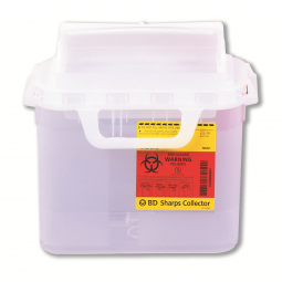 BD Gardian BD 305444-BD Sharps Container, 5.4 Quart, 11-7/10 x 16-3/5 x 4-1/2 Inch, Receptacles (CS)