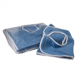 Beck's Classic BTB1834 Terry Adult Bib, Blue, Aprons, Bibs & Scrubs (CS)