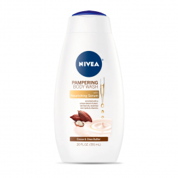 Nivea Pampering Body Wash with Nourishing Serum Beiersdorf 07214002618-Nivea Pampering Body Wash wit