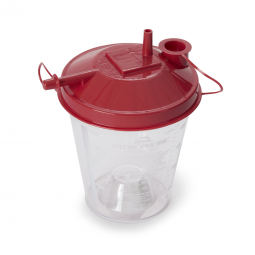 Hi-Flow Bemis Healthcare 424410-Hi-Flow Rigid Suction Canister, 800 mL, Suction Canisters & Liners (