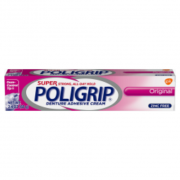 Super Poligrip Original Block Drug Company 31015805455-Super Poligrip Original Denture Adhesive Crea