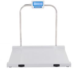Brecknell MS1000 Bariatric Wheelchair Scale with SBI 210 Indicator-1000 lb/500 kg Capacity