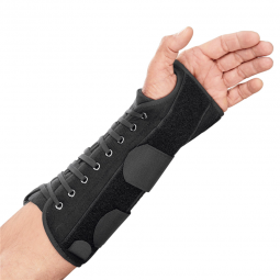 Apollo Universal Breg 10056-Wrist Brace Apollo Universal Aluminum / Foam Left Hand Black One Size Fi