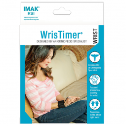 IMAK RSI WrisTimer Daytime Brownmed 60010-WrisTimer Wrist Support, Medium, Wrist, Hand & Finger Supp