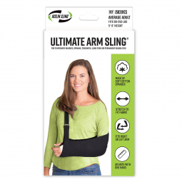 Ultimate Arm Sling Brownmed J50201ZL-Arm Sling Ultimate Arm Sling D-Ring / Hook & Loop Strap Closure