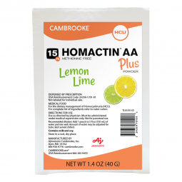 Homactin AA Plus Cambrooke Therapeutics 37011-Oral Supplement Homactin AA Plus Lemon-Lime Flavor Pow
