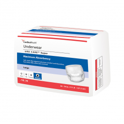 Sure Care Cardinal 1215-Sure Care Super Protective Incontinence Underwear, Maximum Absorbency, White