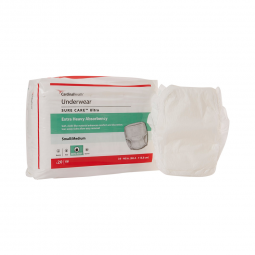 Sure Care Ultra Cardinal 1430A-Sure Care Ultra Extra Heavy Absorbent Underwear, Medium, Briefs & Dia