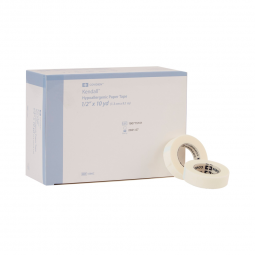 Kendall Hypoallergenic Cardinal 1596C-Kendall Hypoallergenic Paper Medical Tape, 1/2 Inch x 10 Yard,