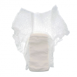 Simplicity Cardinal 1845-Simplicity Unisex Adult Disposable Underwear, Moderate Absorbency, White, L