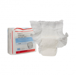 Simplicity Cardinal 1850A-Simplicity Unisex Adult Disposable Underwear, Moderate Absorbency, X-Large