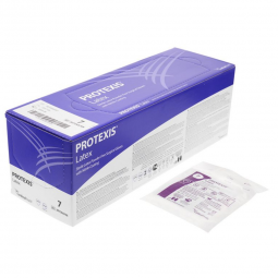 Protexis Latex Cardinal 2D72NS70X-Protexis Latex Surgical Gloves with Nitrile Coating, Size 7, Light