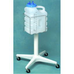 Medi-Vac Guardian LVC Cardinal 65651-120-Medi-Vac Guardian LVC Rigid Suction Canister, 12000 mL, Cli