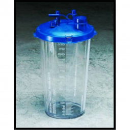 Medi-Vac Guardian Cardinal 65651-220-Medi-Vac Guardian Suction Canister, 2000 mL, Clinical Laborator
