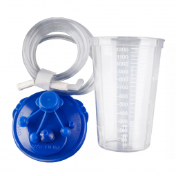 Medi-Vac Guardian Cardinal 65651-395-Medi-Vac Guardian Suction Canister Kit, 1200 mL, Suction Canist