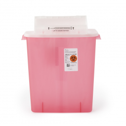 SharpStar In-Room Cardinal 8537SA-SharpStar In-Room Multi-purpose Sharps Container, 3 Gallon, 16 x 