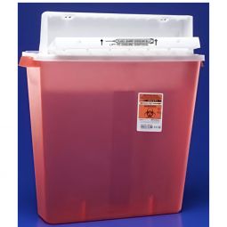 SharpStar In-Room Cardinal 8541SA-SharpStar In-Room Multi-purpose Sharps Container, 4 Gallon, 18 x 