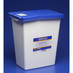 PharmaSafety Cardinal 8850-PharmaSafety Pharmaceutical Waste Container, 8 Gallon, 17 x 11 x 15 Inc