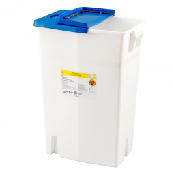 PharmaSafety Cardinal 8870-PharmaSafety Pharmaceutical Waste Container, 18 Gallon, 26 x 12 x 18 In