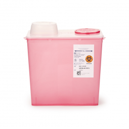 Monoject Cardinal 8881676285-Monoject Multi-purpose Sharps Container, 2 Gallon, 10-9/10 x 10 x 6 I
