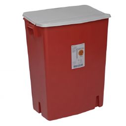 SharpSafety Cardinal 8930SA-SharpSafety Perfusion Waste Container, 30 Gallon, 27-1/2 x 15-1/4 x 21-1