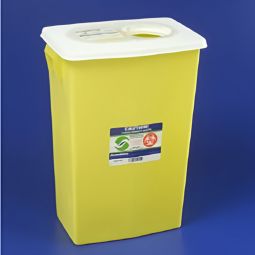 SharpSafety Cardinal 8939PG2-SharpSafety Chemotherapy Waste Container, 18 Gallon, 26 x 12 x 18 Inc