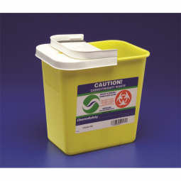 SharpSafety Cardinal 8989PG2-SharpSafety Chemotherapy Waste Container, 18 Gallon, 26 x 18 x 12 Inc