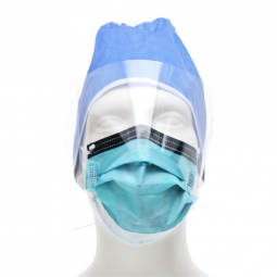 Cardinal Health Cardinal AT74631-Secure-Gard Procedure Mask with Eye Shield, Masks (CS)