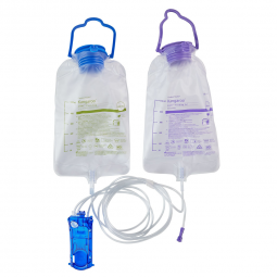 Kangaroo OMNI Cardinal B5FF-Enteral Feeding Pump Flush Bag Set Kangaroo OMNI 500 mL NonSterile, Feed