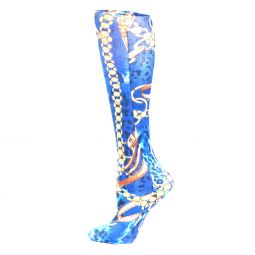 Celeste Stein Sock-Blue Wild Link
