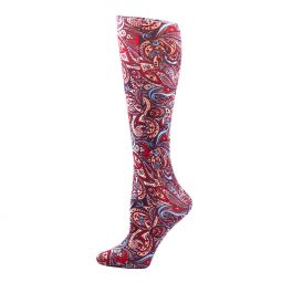 Celeste Stein Sock-Fall Paisley Brown