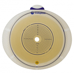 Sensura Flex Coloplast 10102-SenSura Flex Ostomy Barrier With 3/8-2 Inch Stoma Opening, 2-Piece Skin