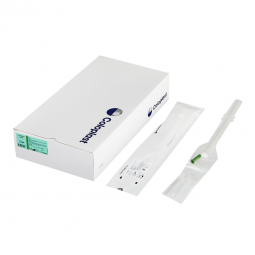 SureCath Set Coloplast 28028-SureCath Set Intermittent Closed System Catheter, 14 Fr., Catheter & Ba