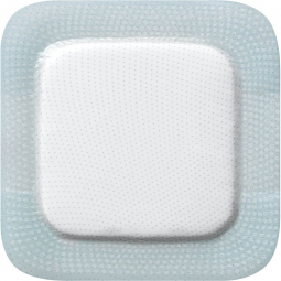 Biatain Silicone Coloplast 33436-Biatain Silicone Adhesive with Border Silicone Foam Dressing, 5 x 5