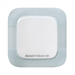 Biatain Silicone Lite Coloplast 33452-Biatain Silicone Lite Silicone Adhesive with Border Thin Silic