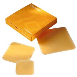 Biatain Adhesive Coloplast 3423-Biatain Hydrocolloid Adhesive with Border Foam Dressing, 7 x 7 Inch,