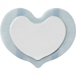 Biatain Silicone Coloplast 39001-Foam Dressing Biatain Silicone 6 X 7-1/2 Inch With Border Film Back