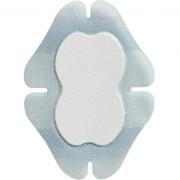 Biatain Silicone Coloplast 39010-Foam Dressing Biatain Silicone 5-1/2 X 7-3/5 Inch With Border Film 