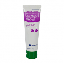 Critic-Aid Clear AF Coloplast 7571-Critic-Aid Clear AF Miconazole Nitrate Antifungal, Perineal Moist
