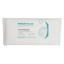 PROSAT Sterile Contec PS-911EB/ETOH-Prosat SterilePresaturated Wipes, 9 x 11 in., Cleaners & Deodori