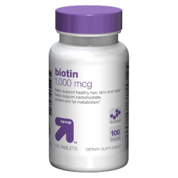 Up&Up Continental Vitamin Company 07663590090-Up & Up Vitamin B-7 Biotin Supplement, Vitamins & Mine