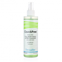 Clean & Free DermaRite Industries 00193-Clean & Free Rinse Free Shampoo & Body Wash, Shampoos (CS)