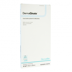 DermaGinate DermaRite Industries 00272E-DermaGinate Alginate Dressing, 4 x 8 inch, Alginates