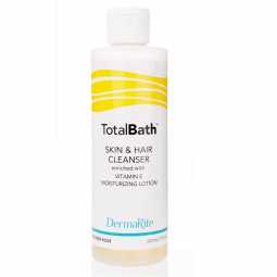 DermaRite TotalBath DermaRite Industries 0028-DermaRite TotalBath Body Wash, 7.5 oz., Soaps (CS)