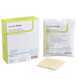 ComfortFoam DermaRite Industries 00315E-ComfortFoam Silicone Adhesive without Border Silicone Foam D