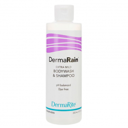 DermaRain DermaRite Industries 0056-DermaRain Shampoo & Body Wash 7.5 oz. Squeeze Bottle, Shampoos (