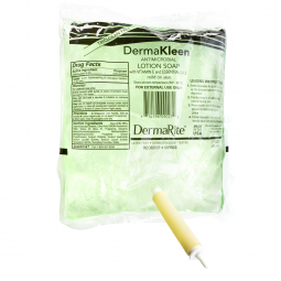 DermaKleen DermaRite Industries 0090BB-DermaKleen Antimicrobial Soap 800 mL Dispenser Refill Bag, So