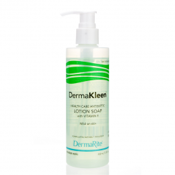 DermaKleen DermaRite Industries 0098-DermaKleen Antimicrobial Soap 7.5 oz. Pump Bottle, Soaps (CS)