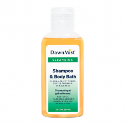 DawnMist Donovan Industries MS02-DawnMist Shampoo & Body Wash 2 oz. Squeeze Bottle, Shampoos (CS)