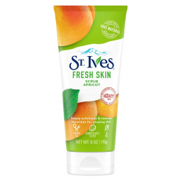 St. Ives Fresh Skin Dot Foods 07704310360-Facial Cleanser St. Ives Fresh Skin Scrub 6 oz. Tube Apric